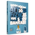 AYT Fizik Tamamı Video Çözümlü Soru Bankası Benim Hocam Yayınları 2023