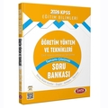 KPSS Eğitim Bilimleri Öğretim Yöntem ve Teknikleri Soru Bankası Data Yayınları 2024