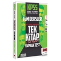 KPSS GK-GY Tüm Dersler Tek Kitap Çek Kopart Yaprak Test Yargı Yayınları 2025