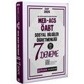  MEB AGS ÖABT Sosyal Bilgiler Öğretmenliği Tamamı Çözümlü 7 Deneme Pegem Akademi Yayınları 2026