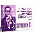  KPSS Eğitim Bilimleri Program Geliştirme Sınıf Yönetimi Materyal Tasarımı Ders Notları Benim Hocam Yayınları 2024