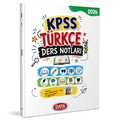  KPSS Türkçe Ders Notları Data Yayınları 2026