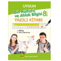 8. Sınıf Din Kültürü ve Ahlak Bilgisi Yazılı Kitabı Sadık Uygun Yayınları