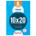  8. Sınıf 10x20 Türkçe 2. Dönem Kazanım Pekiştirme Denemeleri Seti Tudem Yayınları