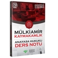  MÜLKİAMİR Kaymakamlık Anayasa Hukuku Ders Notu Başkent Kariyer Yayınları 2021