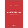 Kanundan ve Sözleşmeden Doğan Önalım Hakkı - Nagehan Kırkbeşoğlu