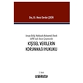  Kişisel Verilerin Korunması Hukuku - Mesut Serdar Çekin
