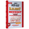  MEB AGS Mevzuat Bilgisi İlelebet Soru Bankası Yönerge Yayınları 2027