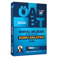  MEB AGS ÖABT Sosyal Bilgiler Öğretmenliği Tarih Konu Anlatımı Yediiklim Yayınları 2027