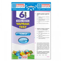  6. Sınıf Türkçe Konu Özetli Yaprak Test Evrensel İletişim Yayınları