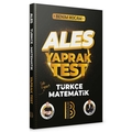 ALES Türkçe - Matematik Yaprak Test Benim Hocam Yayınları 2023