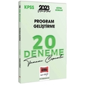 KPSS Eğitim Bilimleri Program Geliştirme Tamamı Çözümlü 20 Deneme Yargı Yayınları 2023