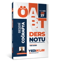  MEB AGS ÖABT Beşeri Coğrafya Ders Notu Yediiklim Yayınları 2027