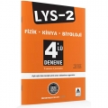  LYS-2 Fizik-Kimya-Biyoloji 4'lü Deneme - Delta Kültür Yayınları