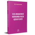 Ceza Muhakemesi Hukukunda Halka Açıklık İlkesi - Başak Oya Korap