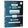  İçişleri Bakanlığı Görevde Yükselme Sınavı Şef 10’lu Deneme 4T Yayınları 2026