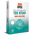  KPSS Genel Kültür Genel Yetenek Tek Kitap Konu Anlatımlı Data Yayınları 2026