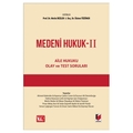  Medeni Hukuk 2 Aile Hukuku, Olay ve Test Soruları - Özlem Tüzüner, Metin İkizler