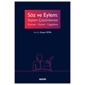  Söz ve Eylem: Söylem Çözümlemesi - Duygu Öztin
