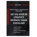 Ad Yaş Kişilik Cinsiyet Dernek Vakıf Davaları - Nihat İnal