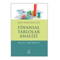 Finansal Tablolar Analizi (MYO) - Vasfi Haftacı
