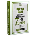  MEB AGS ÖABT Coğrafya Öğretmenliği Tamamı Çözümlü 7 Deneme Pegem Akademi Yayınları 2026