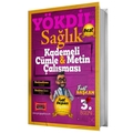  YÖKDİL Sağlık Kademeli Cümle & Metin Çalışması Yargı Yayınları 2025