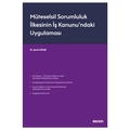 Müteselsil Sorumluluk İlkesinin İş Kanunu'ndaki Uygulaması - Şeref Güler