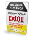YDS YÖKDİL Almanca R101 Okuma Parçaları Pelikan Yayınları 2021