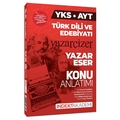  YKS AYT Türk Dili ve Edebiyatı Yazar Eser Yazarçizer Konu Anlatımı İndeks Akademi Yayınları