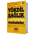  YÖKDİL Sağlık Video Çevirili Makaleler Yargı Yayınları 2025