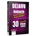  DEJAVU Hakimlik Genel Yetenek Genel Kültür 30 Deneme Çözümlü E24 Yayınları 2022
