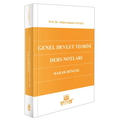  Genel Devlet Teorisi Ders Notları Bahar Dönemi - Abdurrahman Saygılı