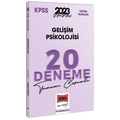 KPSS Eğitim Bilimleri Gelişim Psikolojisi Tamamı Çözümlü 20 Deneme Yargı Yayınları 2023