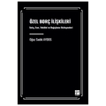  Özel Borç İlişkileri - Oğuz Sadık Aydos