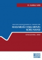  Malvarlığı Haklarının Korunması - H. Gürbüz Sarı