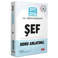  GYS T.C. Sağlık Bakanlığı Şef Konu Anlatımlı Data Yayınları 2026