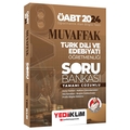  ÖABT Muvaffak Türk Dili Ve Edebiyatı Öğretmenliği Tamamı Çözümlü Soru Bankası Yediiklim Yayınları 2024