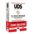  UDS T.C Adalet Bakanlığı Ünvan Değişikliği Sınavı Öğretmen Konu Anlatımı Yargı Yayınları 2025