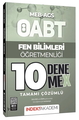  ÖABT MEB AGS Fen Bilimleri Öğretmenliği 10 DenemeX İndeks Akademi Yayınları 2025