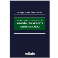 Sermaye Piyasası Kanunu'na Göre Anonim Ortaklıkta Ayrılma Hakkı - Tuğba Semerci Vuraloğlu