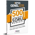  KPSS Genel Kültür Genel Yetenek 500 Soru Bankası Yayınları 2022