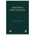 Medeni Hukukta Hakkın Etkisizleşmesi - Reyhan Tuhan Boz