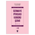 Sermaye Piyasası Kanunu Şerhi Cilt: II - Murat Balcı, Sinem Turan