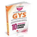  T.C. Ticaret Bakanlığı GYS Tamamı Çözümlü 10 Deneme Akfon Yayınları 2025