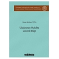  Uluslararası Hukukta Güvenli Bölge - Hasan Batuhan Yayla