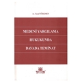  Medeni Yargılama Hukukunda Davada Teminat - Yusuf Türkmen