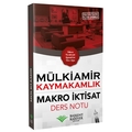 MÜLKİAMİR Kaymakamlık Makro İktisat Ders Notları Başkent Kariyer Yayınları 2021