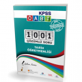 ÖABT Tarih Öğretmenliği 1001 Çözümlü Soru Pelikan Yayınları
