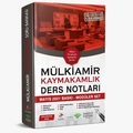  MÜLKİAMİR Kaymakamlık Ders Notları Modüler Set Başkent Kariyer Yayınları 2021